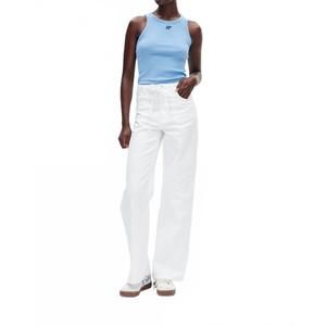 NEW BAUM UND PFERDGARTEN ninie wide leg jeans in white